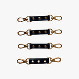 luxe hogtie gold connectors