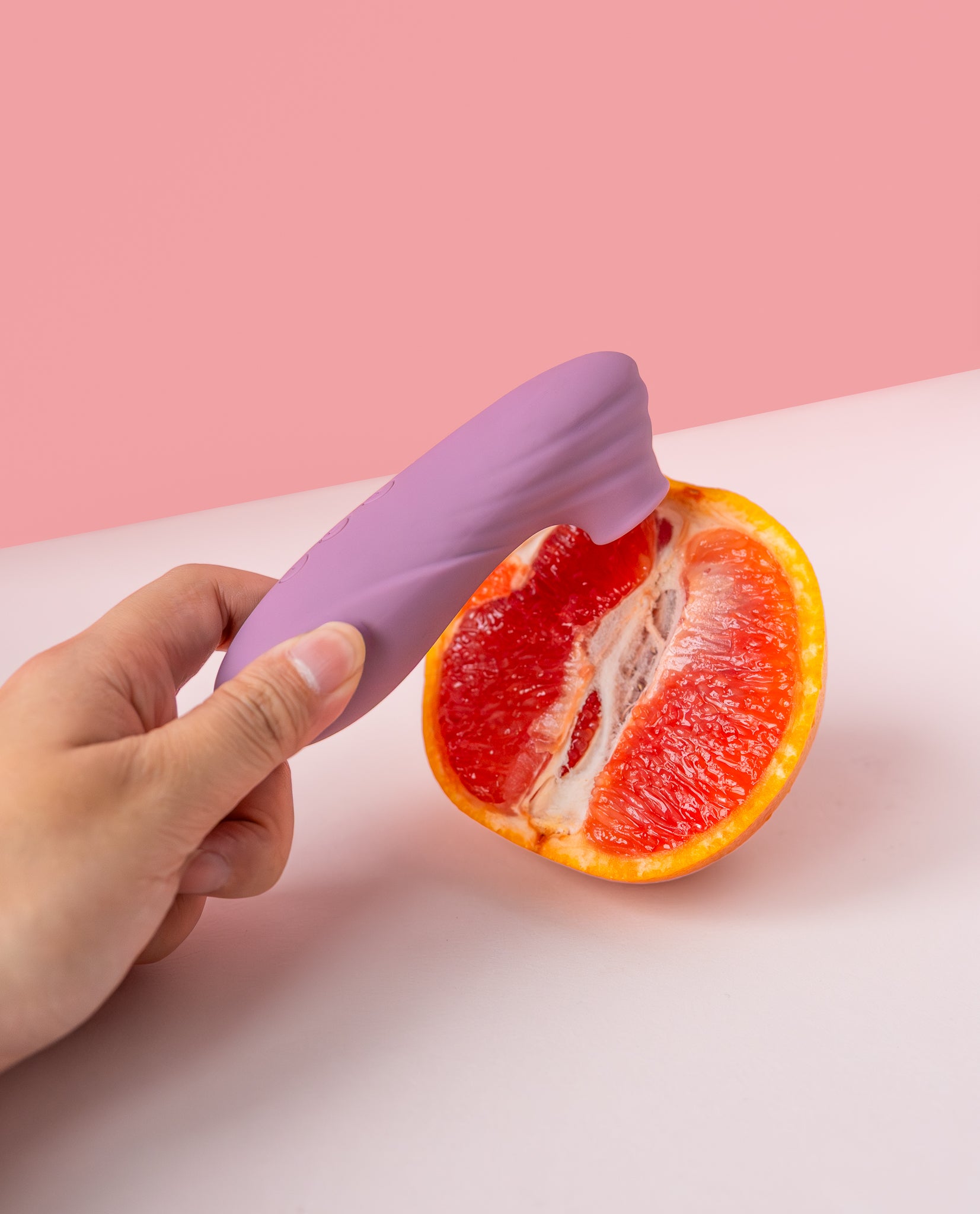 mystiva mini purple sucker with grapefruit