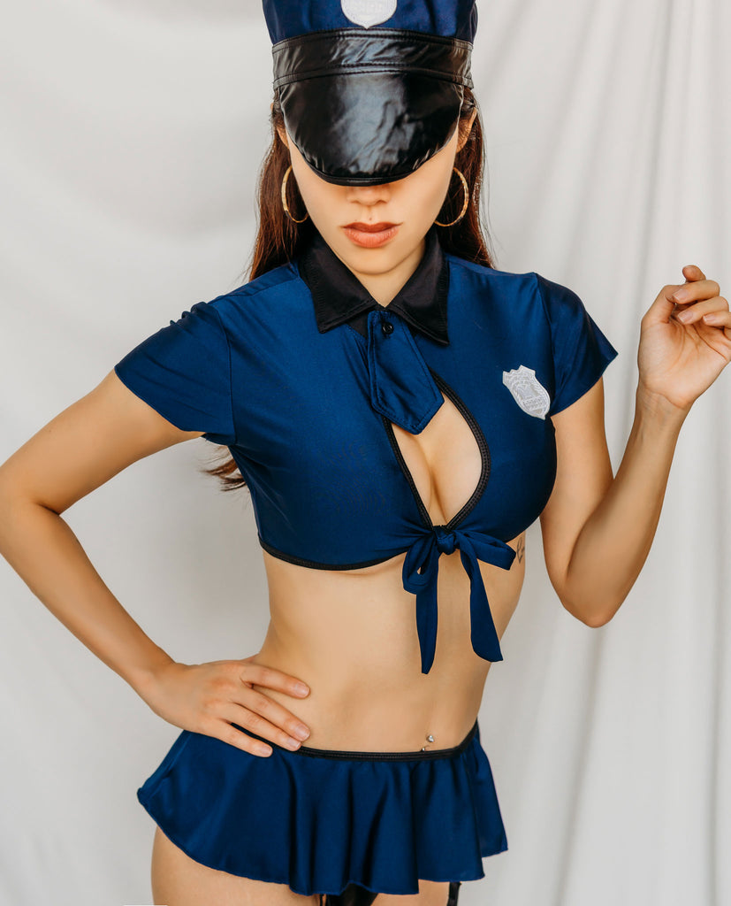 Sensual Siren- Police Costume