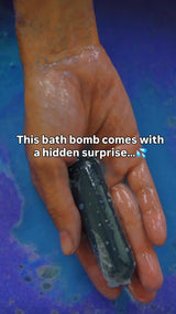 bath bomb with bullet vibrator surprise
