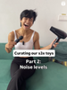 usp how we curate our toys noise levels