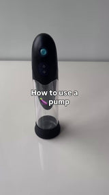 magnus automatic suction penis pump video how to use