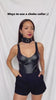 Featuring Hedonist's Furry Leather Bondage Collar with Leash Bundle