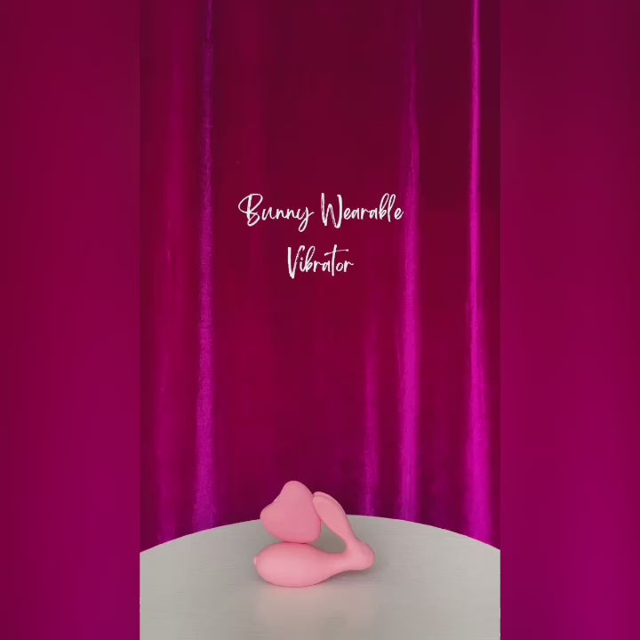 bunny wearable vibrator remote control sex toy
