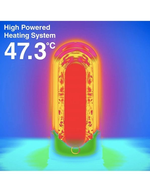 Tenga Flip Zero Red Warming Male Masturbator warming feature
