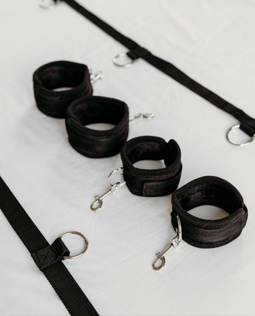 Cupid’s Bed Restraints - Hands & Ankle Cuffs
