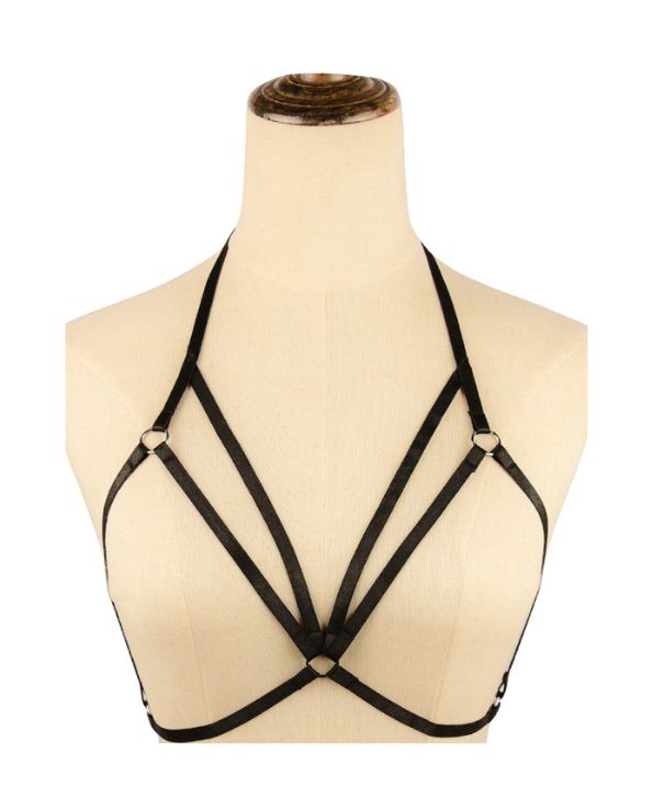 Belle Elastic Body Harness front view