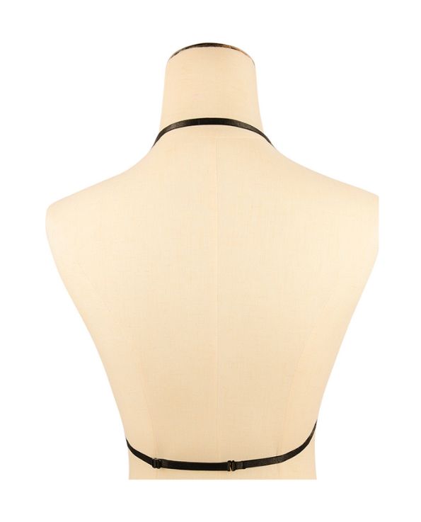 Belle Elastic Body Harness back view