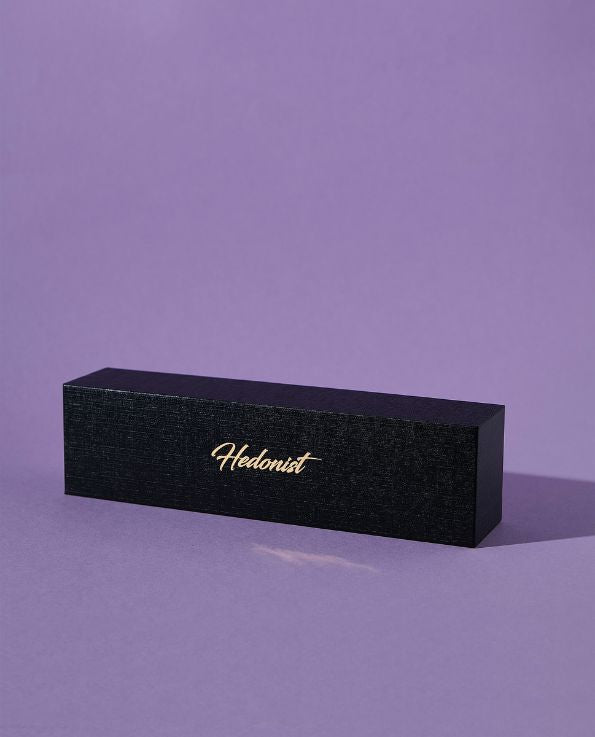 Long black Hedonist packaging box