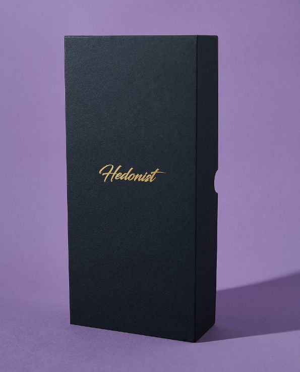 rectangle black Hedonist packaging gift box