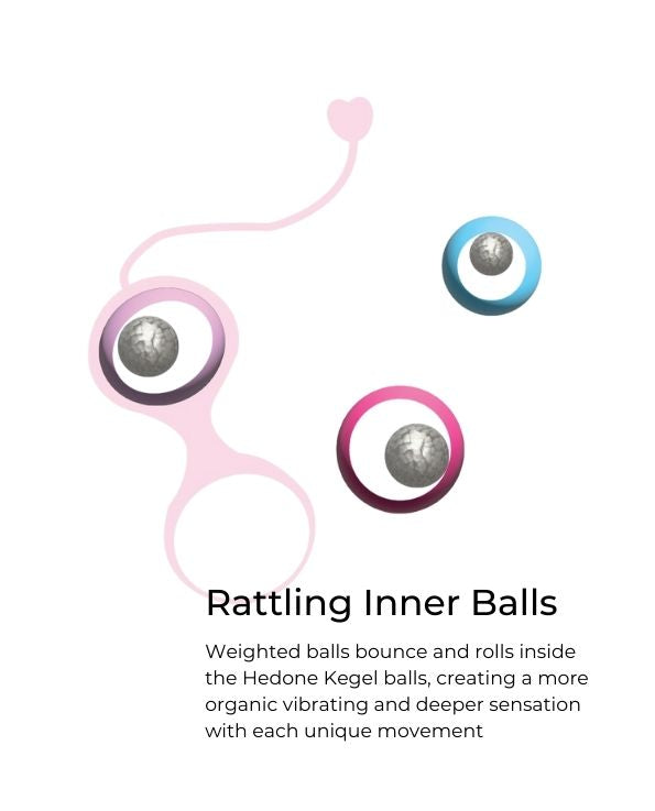Gaia Kegel Balls Wellness Set rattling inner balls