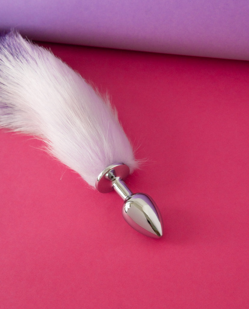 mulberry foxtail anal plug detail