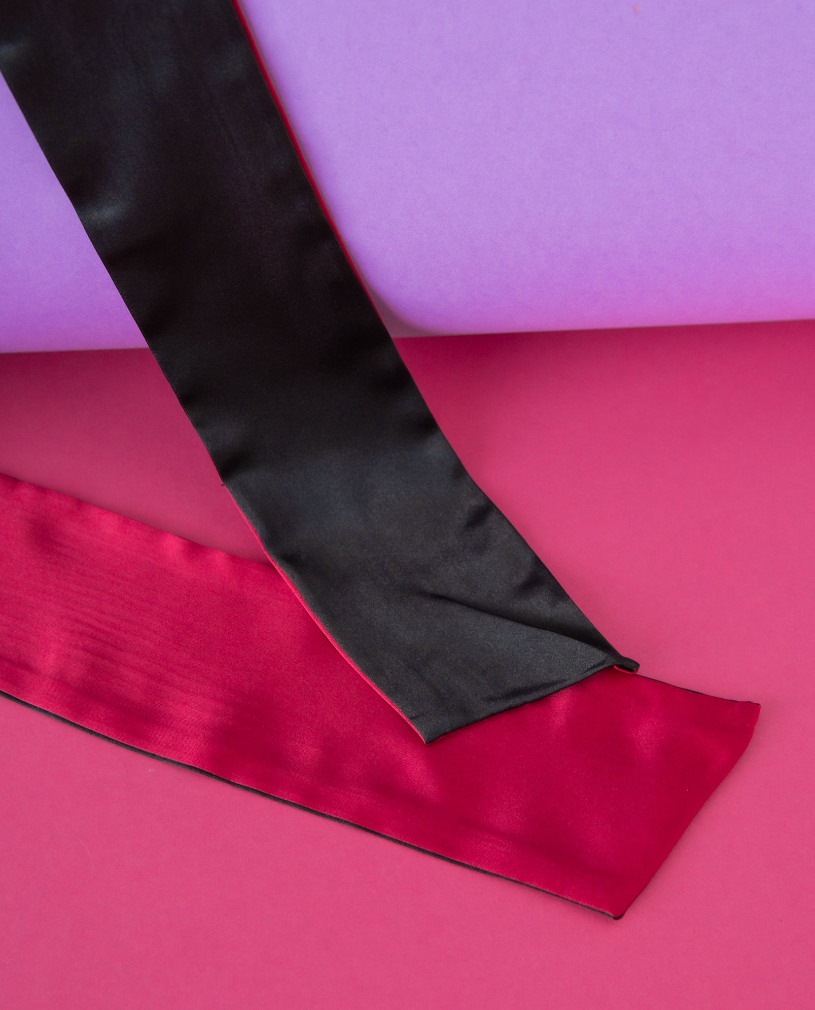 satin blindfold