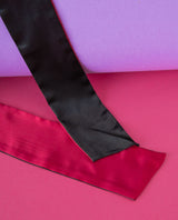 satin blindfold
