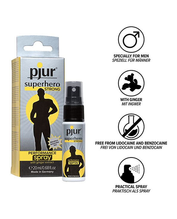 Pjur Superhero Performance Spray for Men