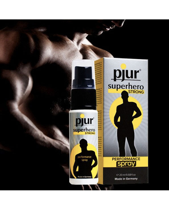 Pjur Superhero Performance Spray for Men with box