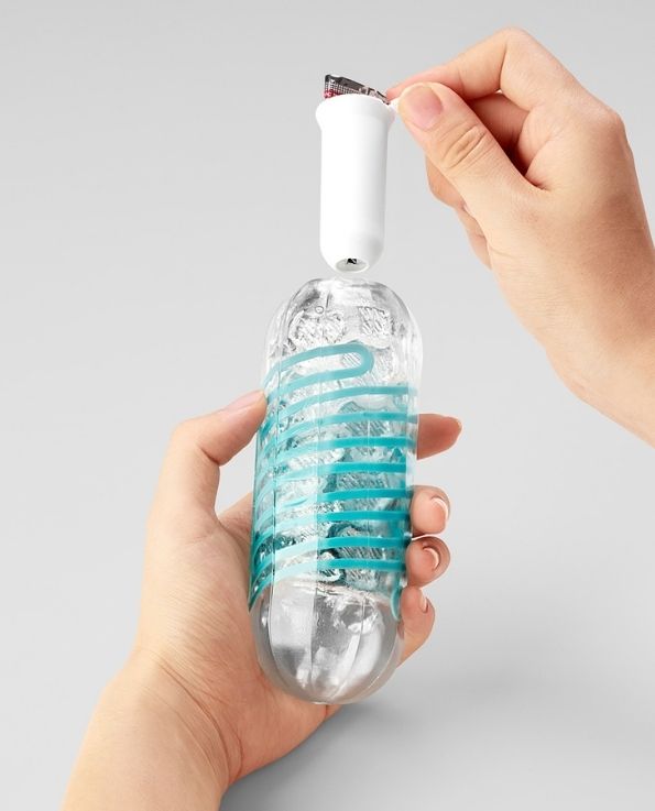 Tenga Spinner 05 Beads Rhythmic Edge Male Masturbator lubricated