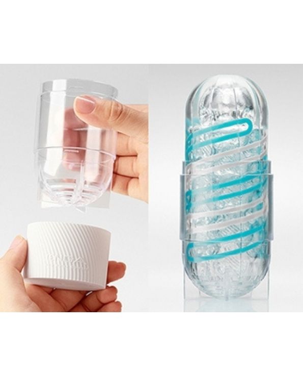 Tenga Spinner 05 Beads Rhythmic Edge Male Masturbator storage box
