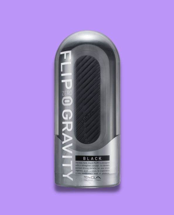 Tenga Flip Zero Gravity Black Male Masturbator