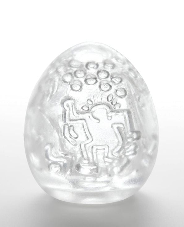 Tenga x Keith Haring Dance Egg disposable male masturbator