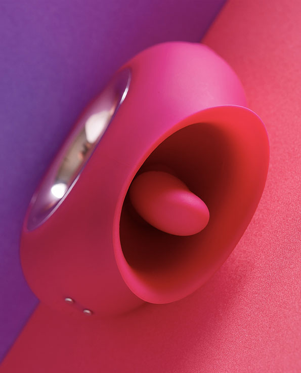 Pink Venus Licking Vibrator with tongue